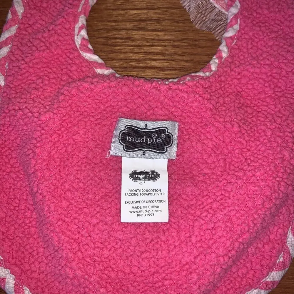 Baby Bib lot - mud pie Taggies My First Halloween